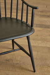 Low Back Windsor Chair, Black