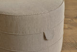 Medium Round Hassock, 24"