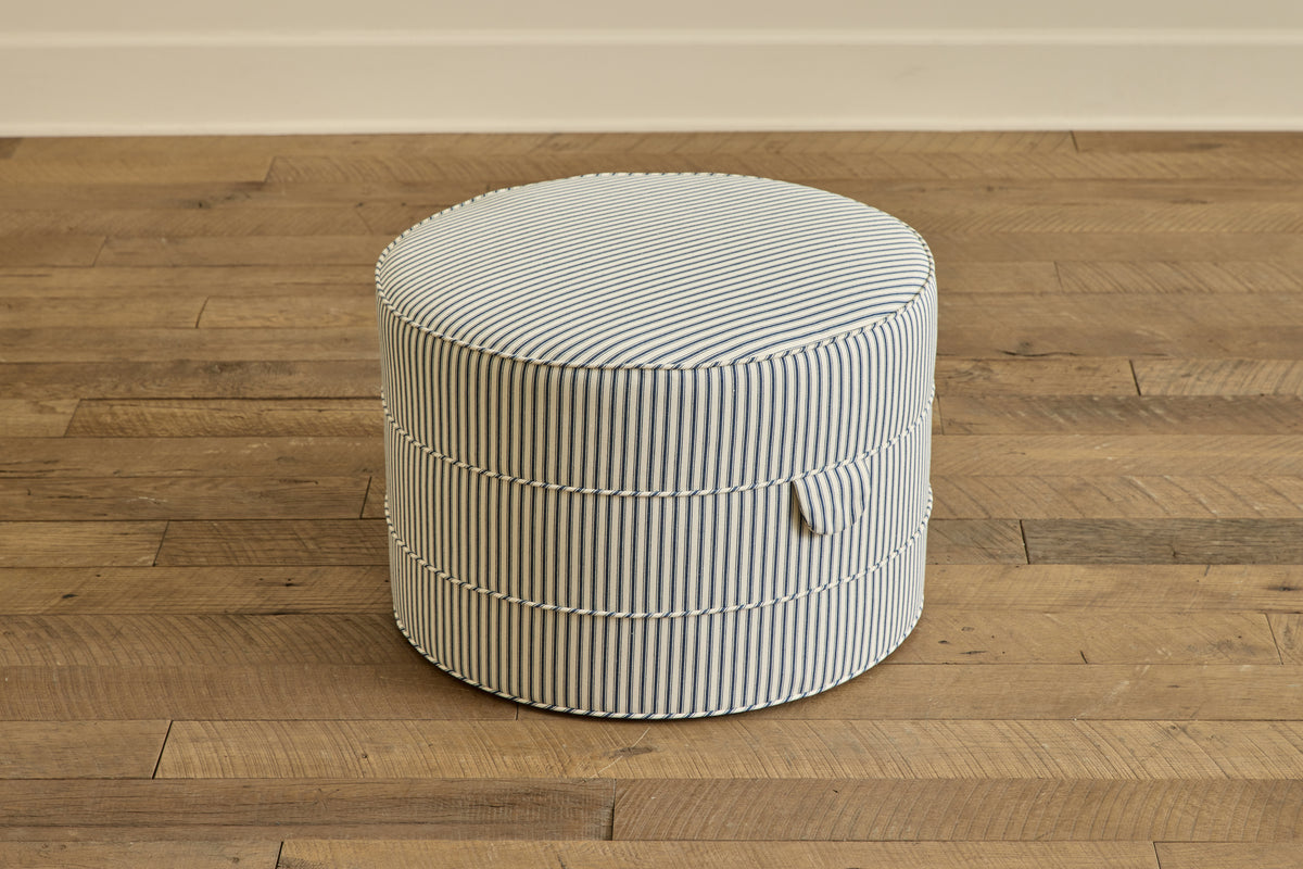 Medium Round Hassock, 24"