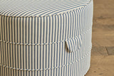 Medium Round Hassock, 24"