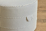 Medium Round Hassock, 24"