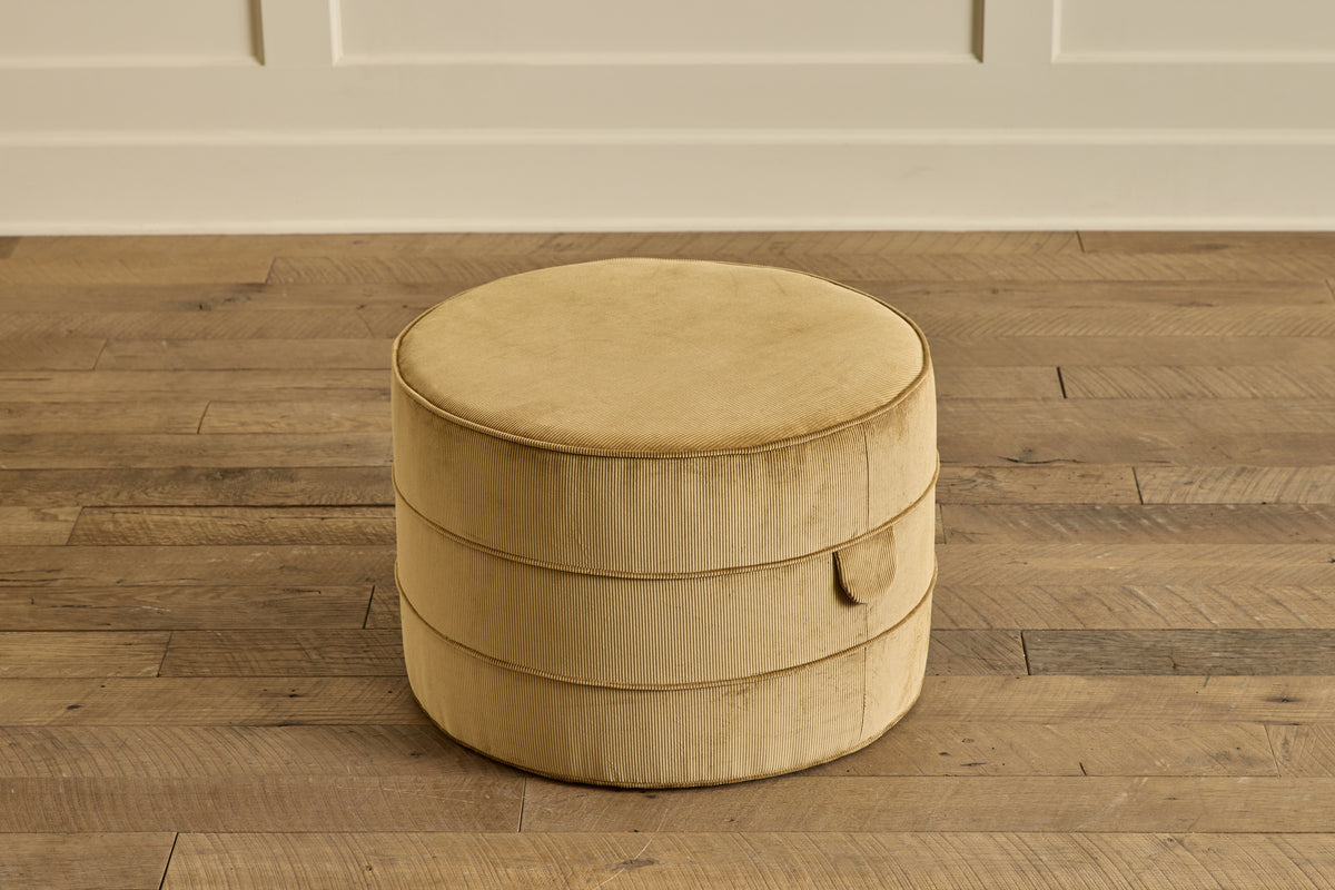 Medium Round Hassock, 24"