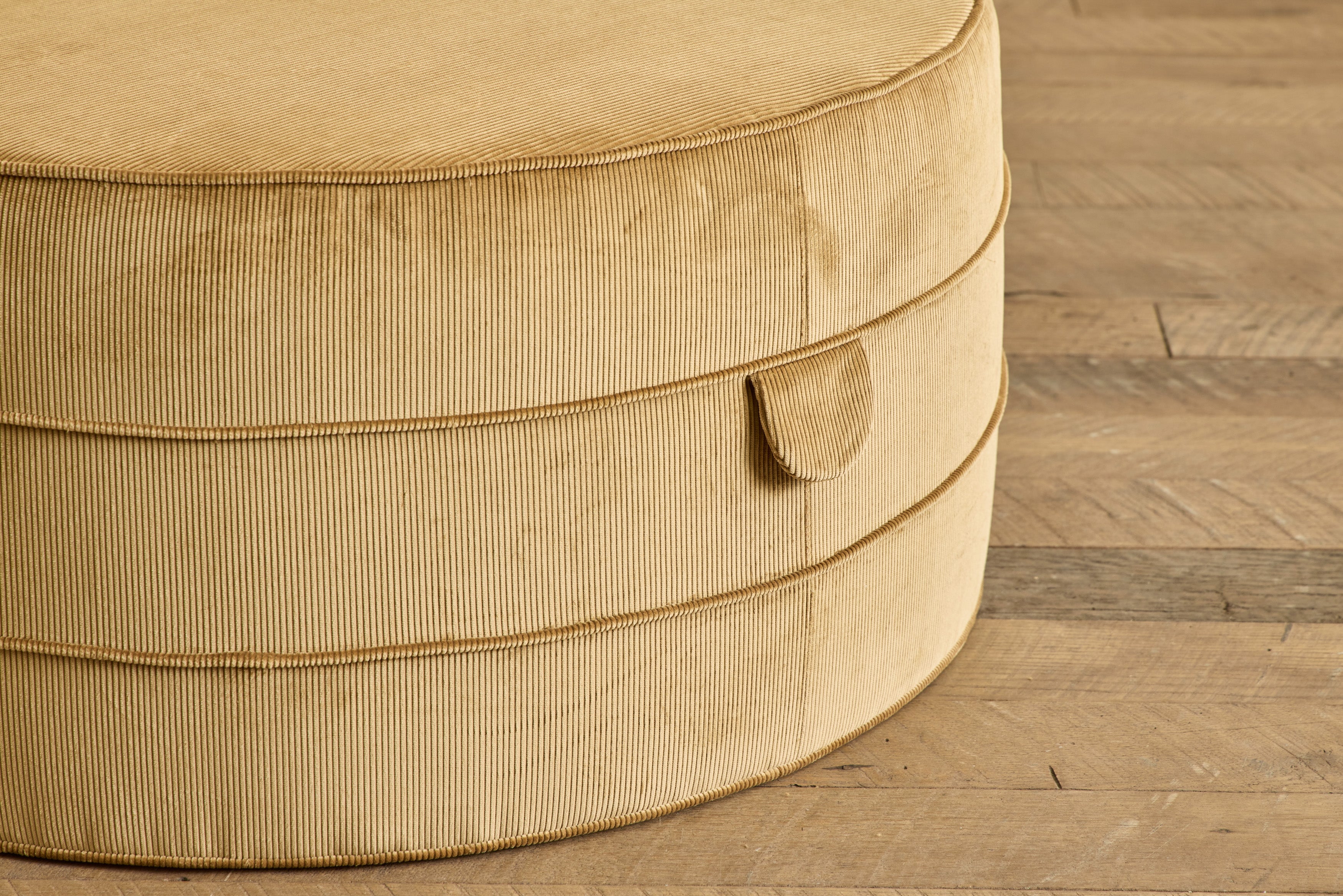 Large Round Hassock, 36"