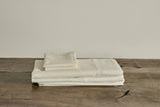 Cotton Percale Sheet Set in Natural