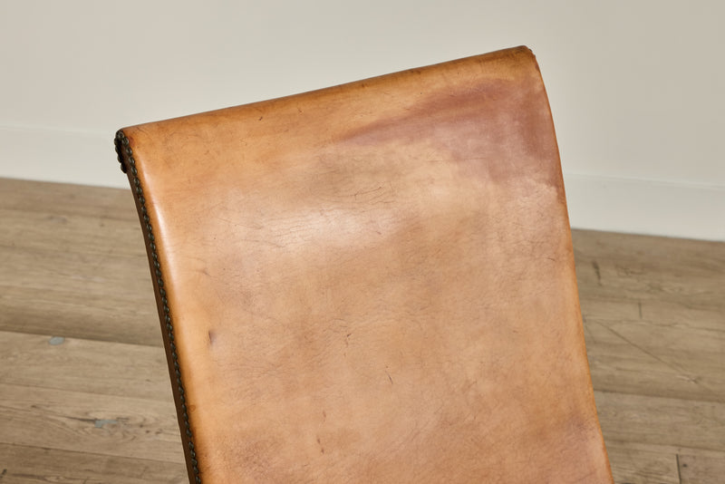 Pair of Spanish Leather Chairs
