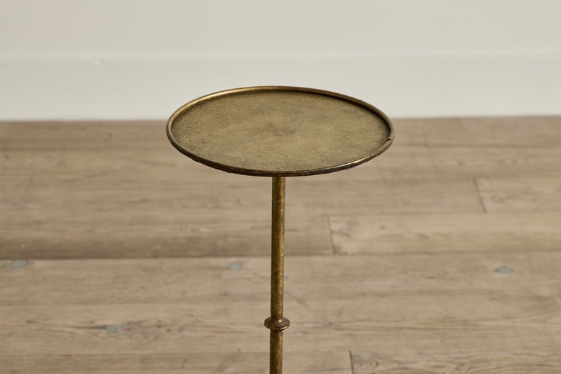 Gold Painted Gueridon