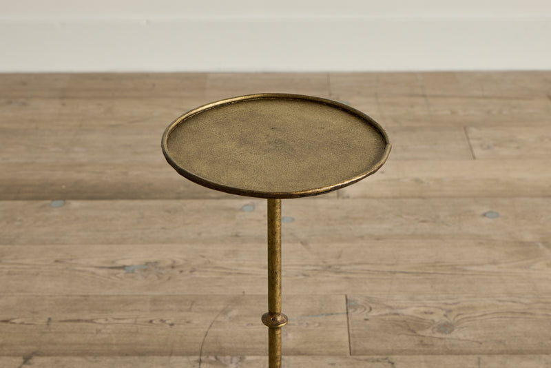 Gold Painted Gueridon