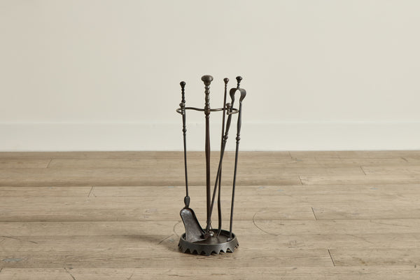 Set of 3 Fire Tools & Stand