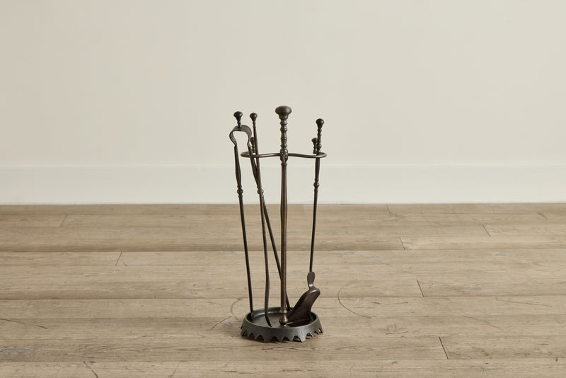 Set of 3 Fire Tools & Stand