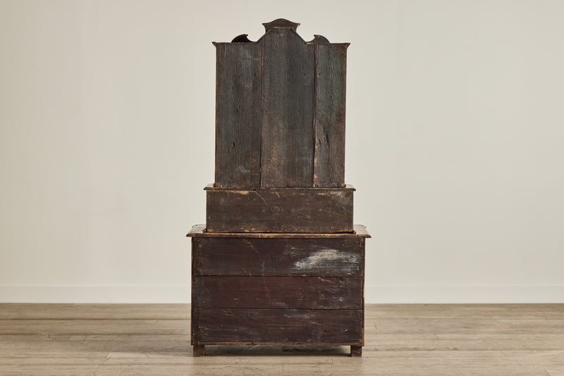 18th Century Pine Wood Secretary