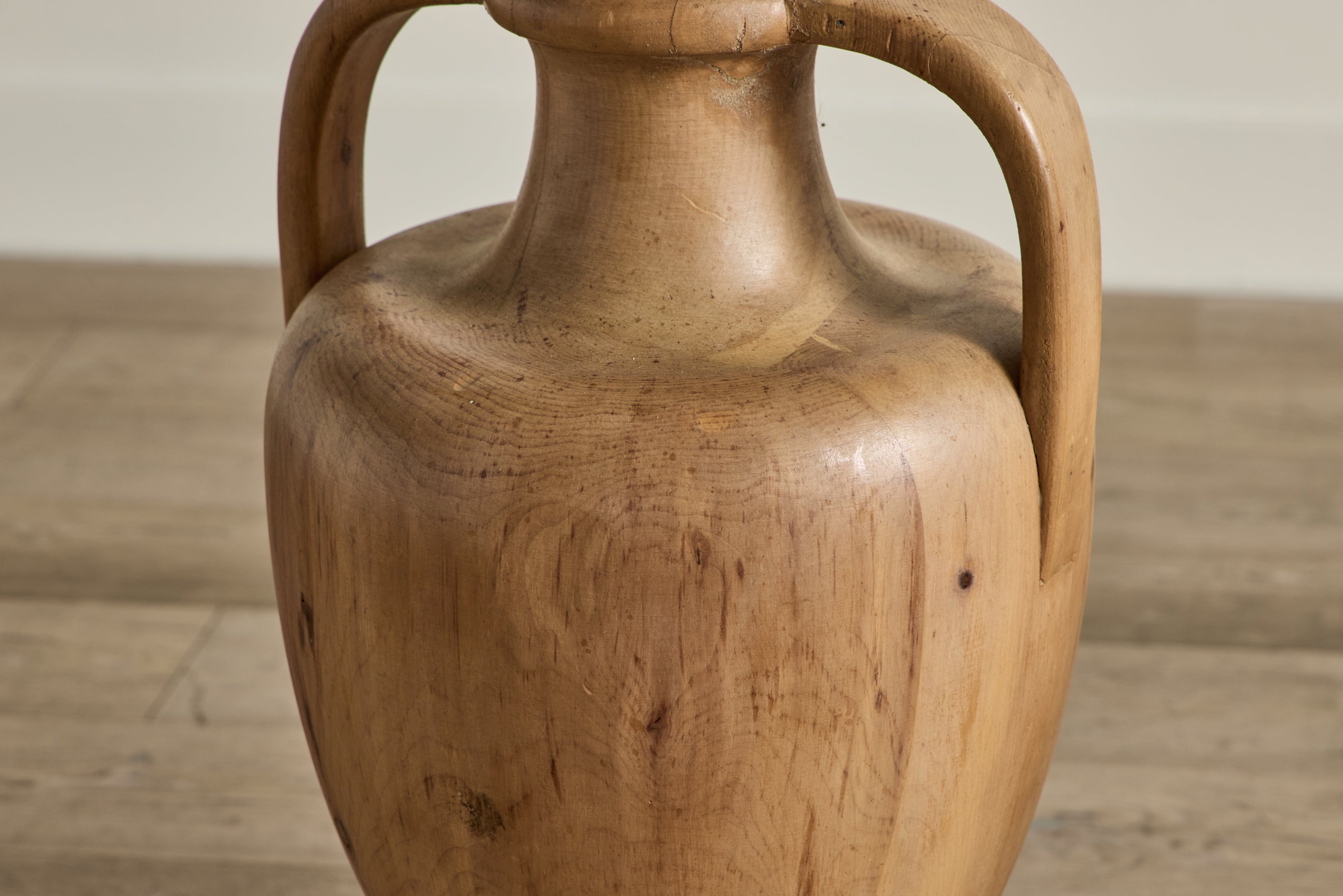 Pair of French Wood Urns