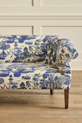 Lowback Settee, 62"