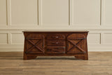 Spanish Oak Wood Sideboard