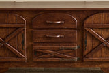 Spanish Oak Wood Sideboard