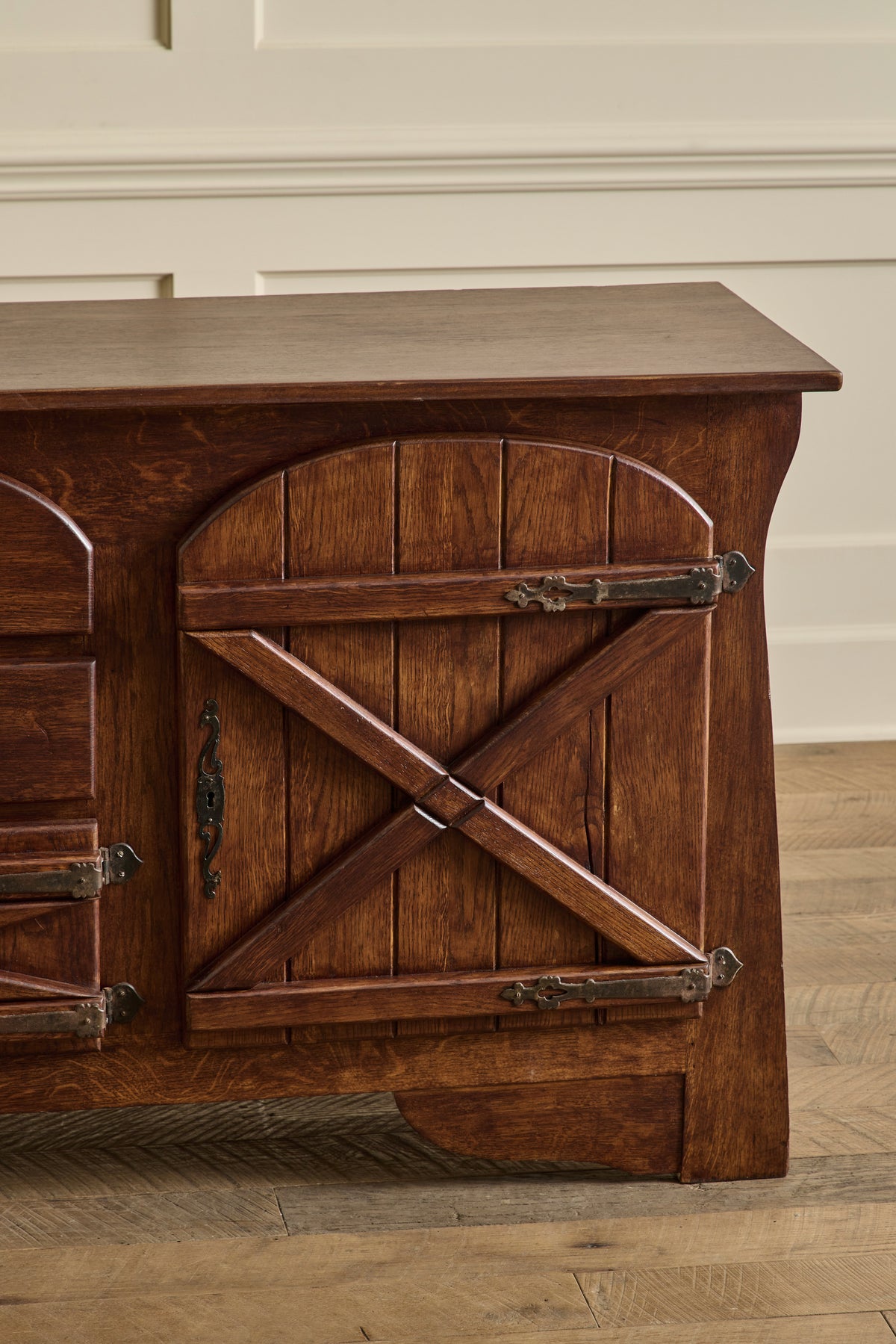Spanish Oak Wood Sideboard