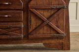 Spanish Oak Wood Sideboard