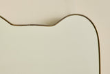 Italian Brass Shield Mirror No. 1