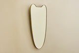 Italian Brass Shield Mirror No. 2
