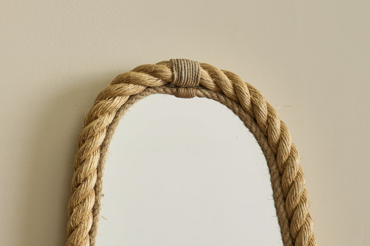 Audoux Minet Oval Rope Mirror