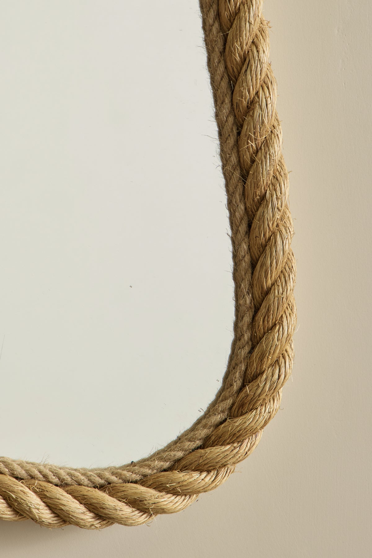Audoux Minet Oval Rope Mirror