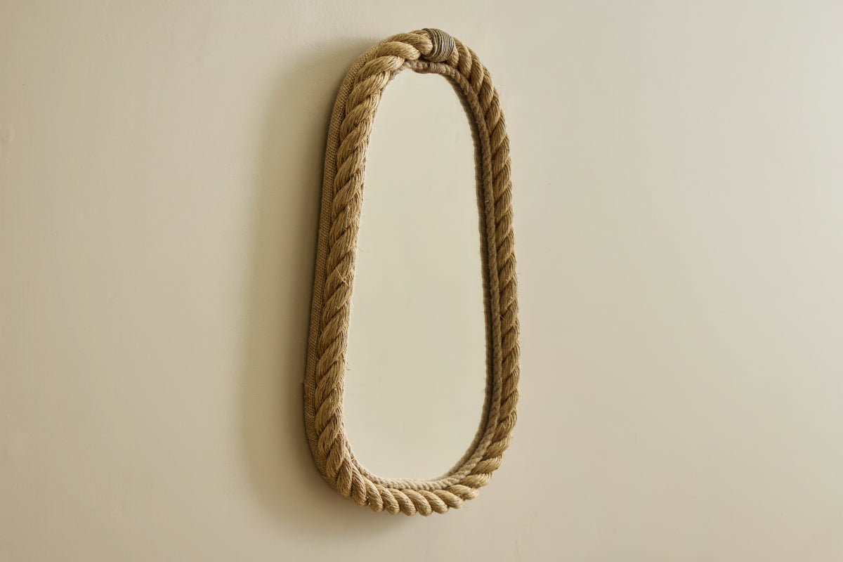 Audoux Minet Oval Rope Mirror