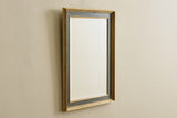 Ebonized & Gilt Wood Mirror