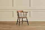 Pair of Elm Wood Side Chairs