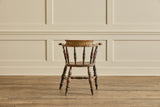 Pair of Elm Wood Side Chairs