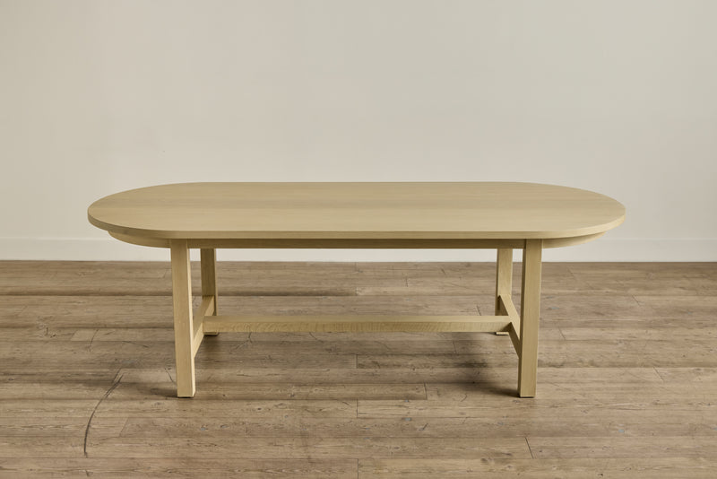 Oval Harvest Dining Table, 96"