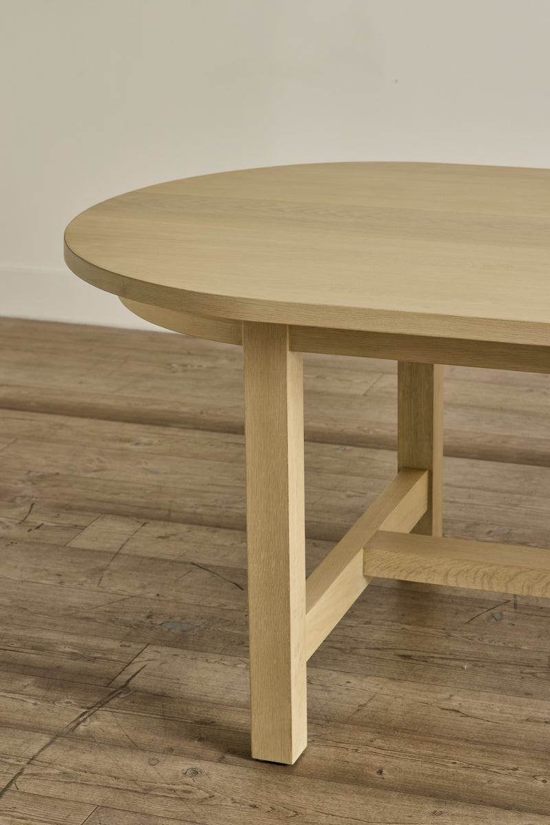 Oval Harvest Dining Table, 96"