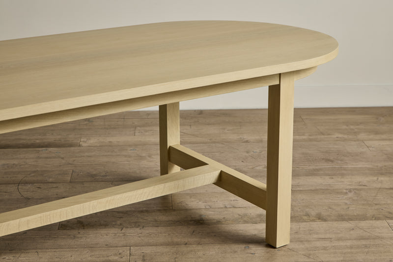 Oval Harvest Dining Table, 96"