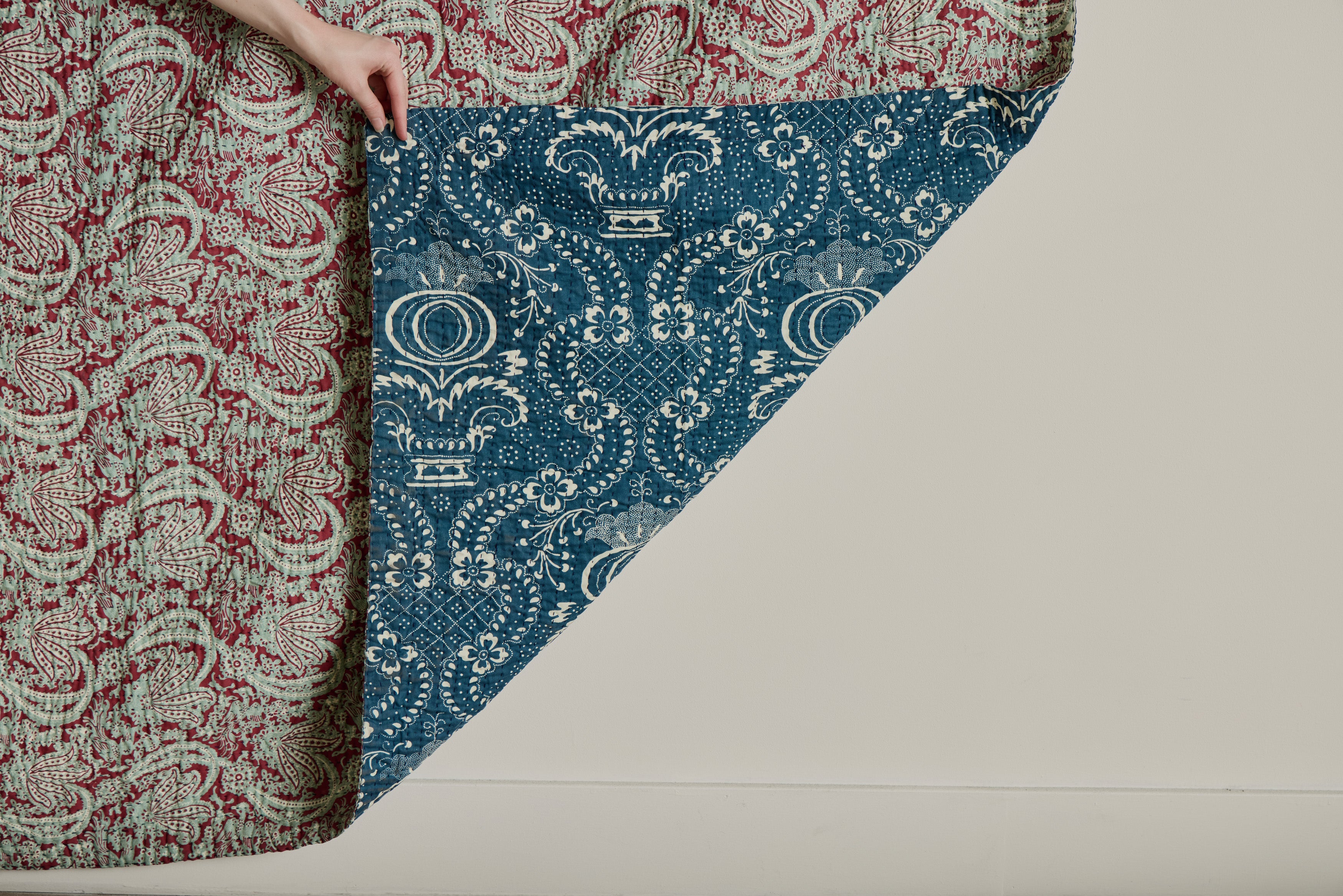 French Indigo Bed Cover