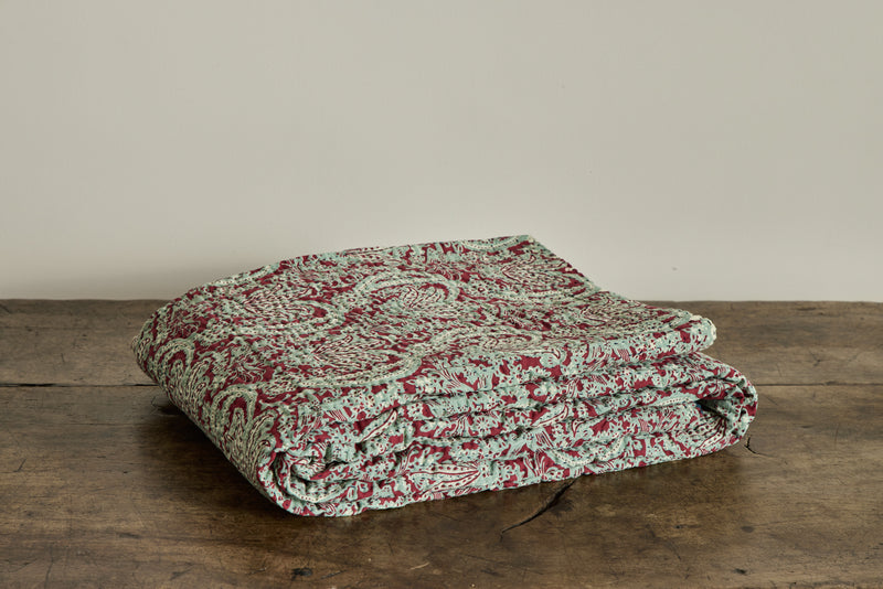 French Indigo Bed Cover