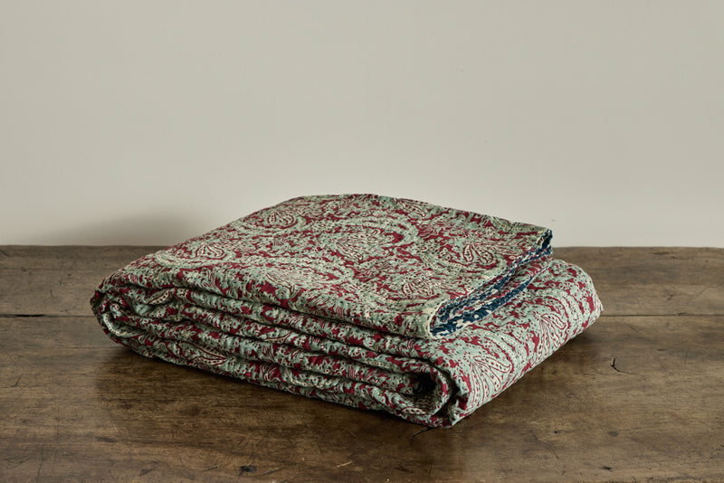 French Indigo Bed Cover