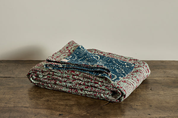 French Indigo Bed Cover