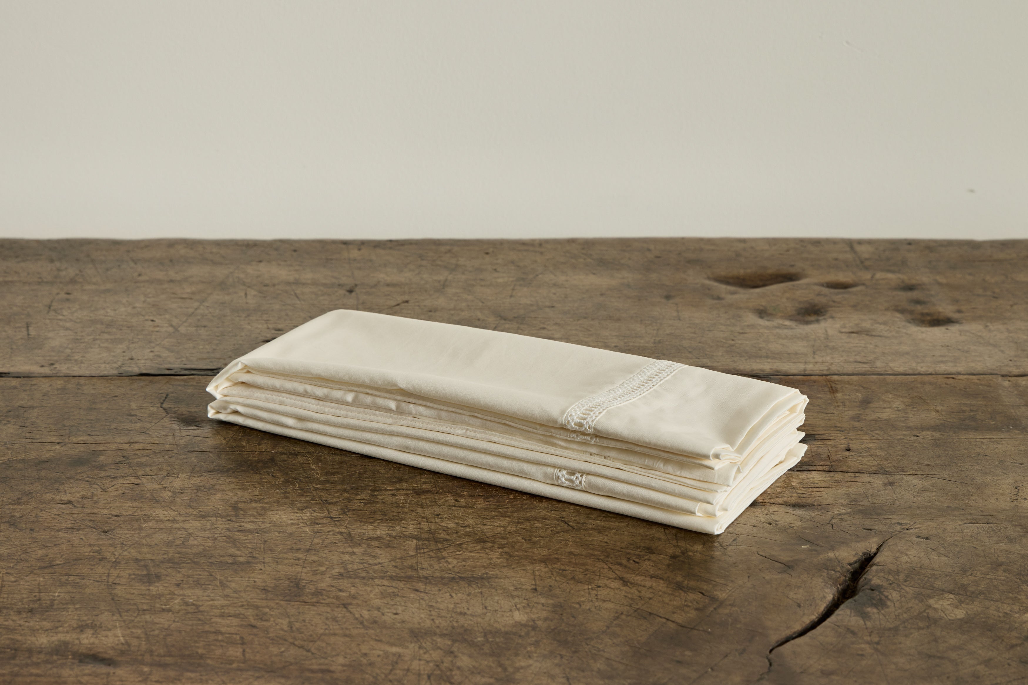 Set of 2 Pillowcases, Natural