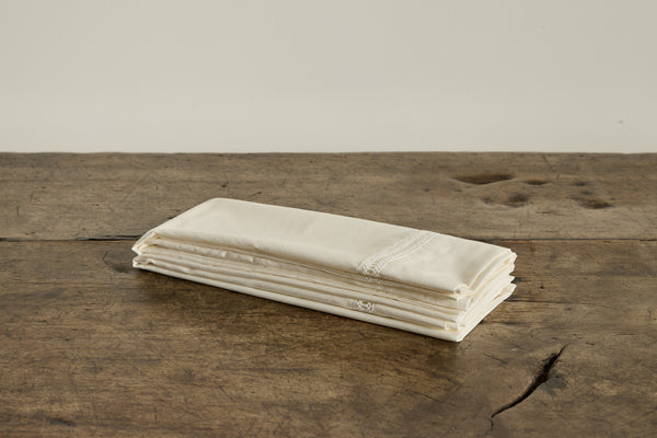Set of 2 Pillowcases, Natural