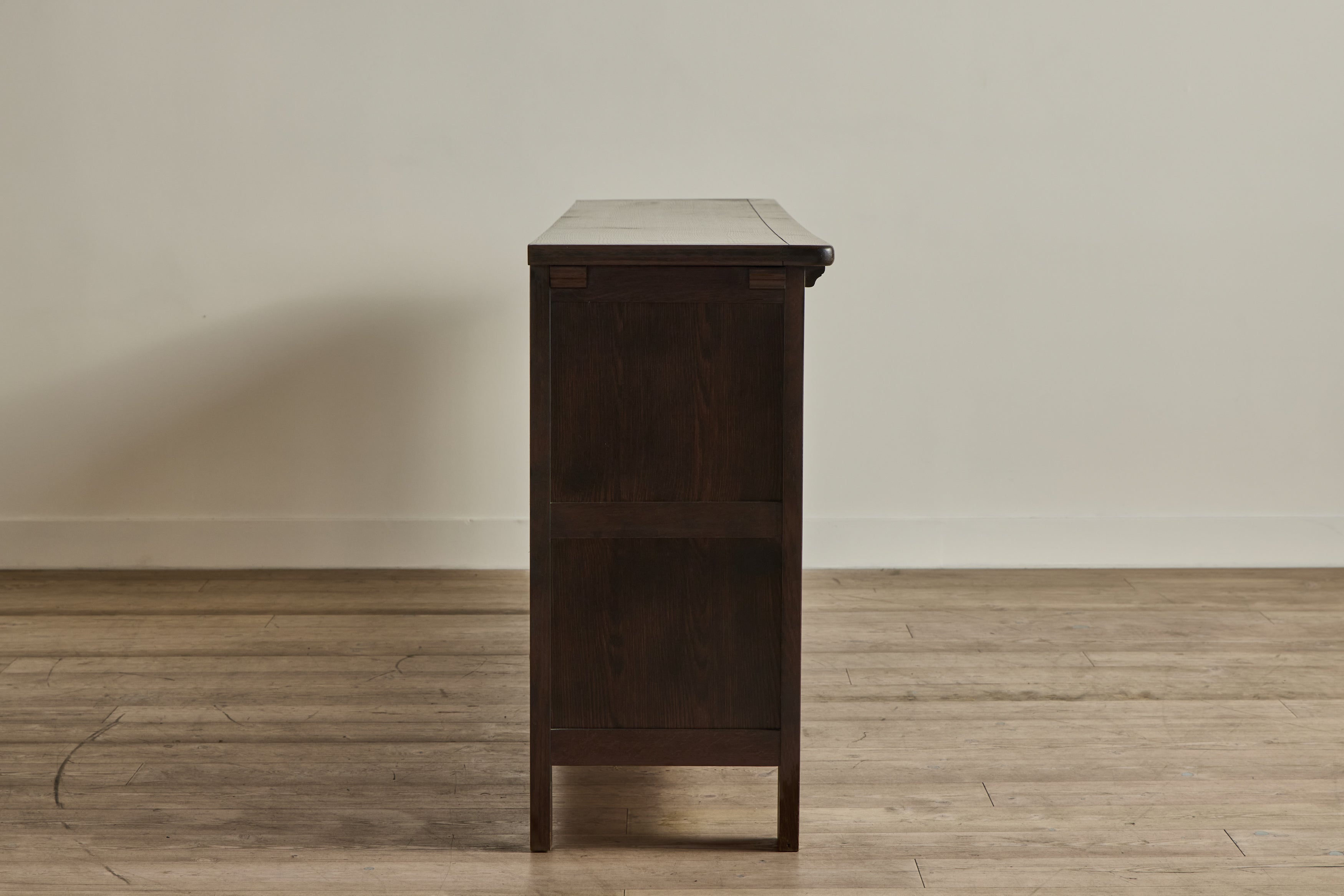 Geometric Carved Sideboard