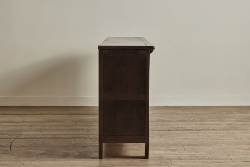 Geometric Carved Sideboard