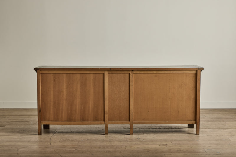 Geometric Carved Sideboard