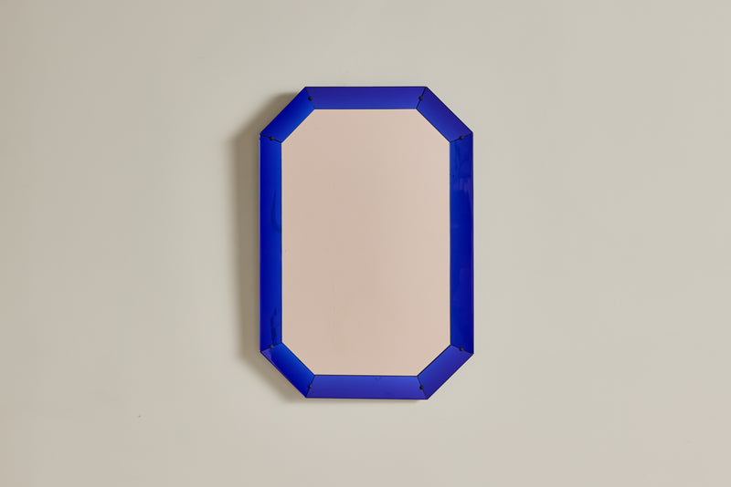 Italian Rose Glass Mirror