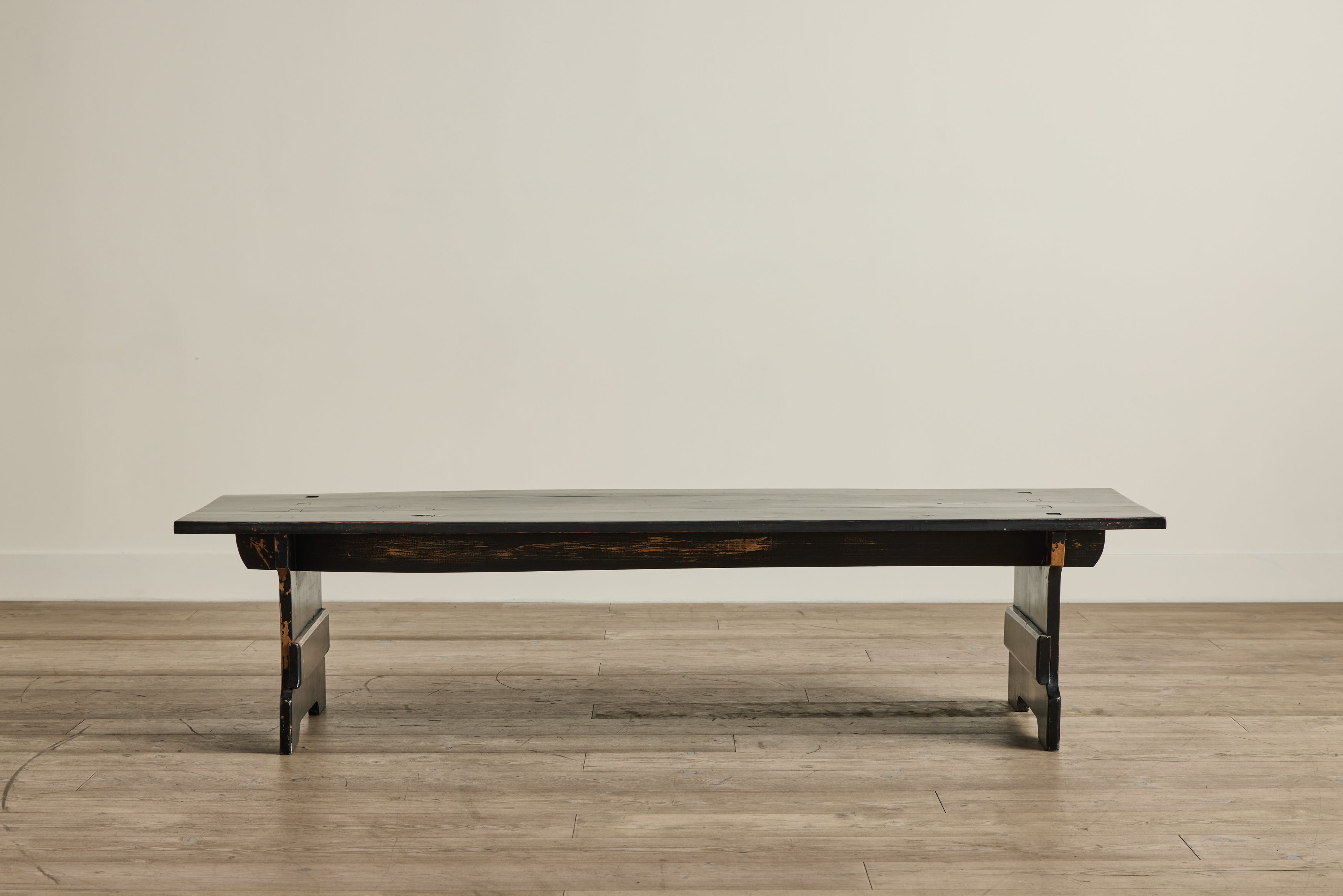 Long Painted Coffee Table