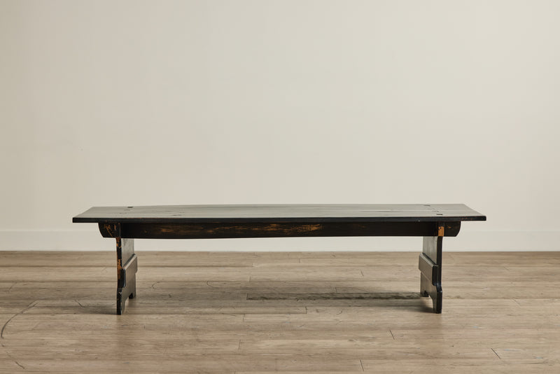 Long Painted Coffee Table