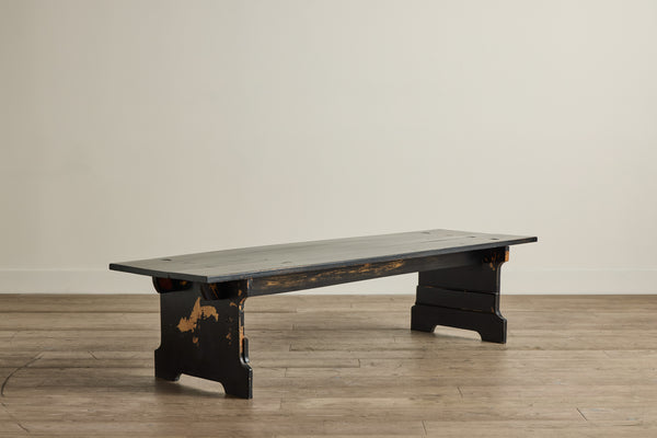 Long Painted Coffee Table