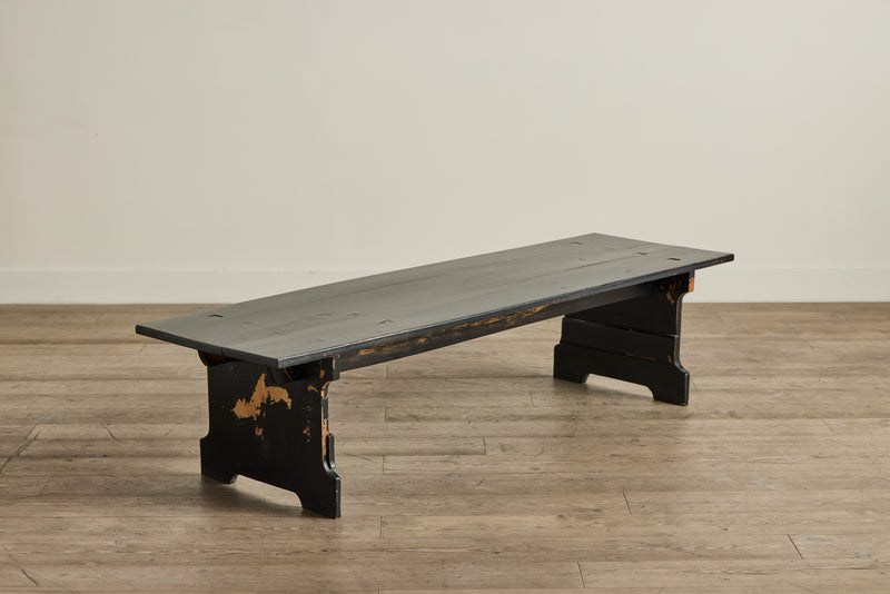 Long Painted Coffee Table