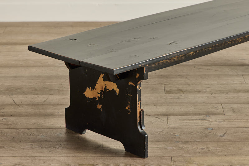 Long Painted Coffee Table