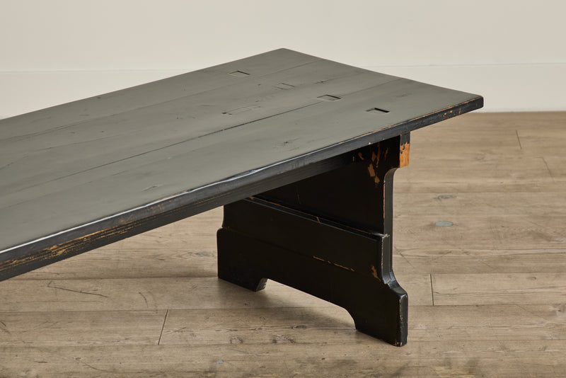 Long Painted Coffee Table