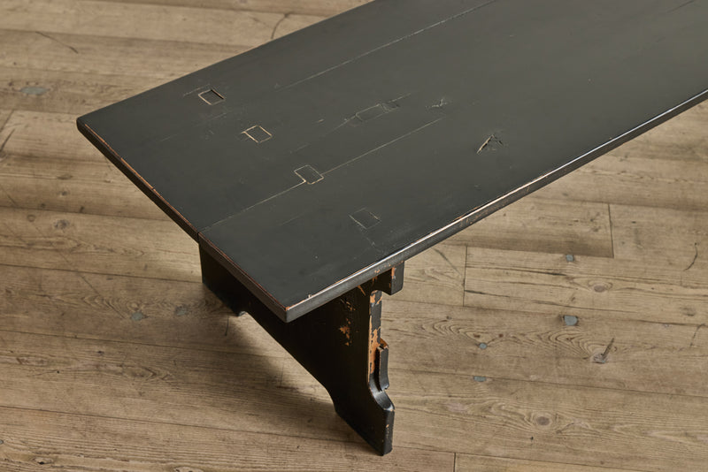 Long Painted Coffee Table