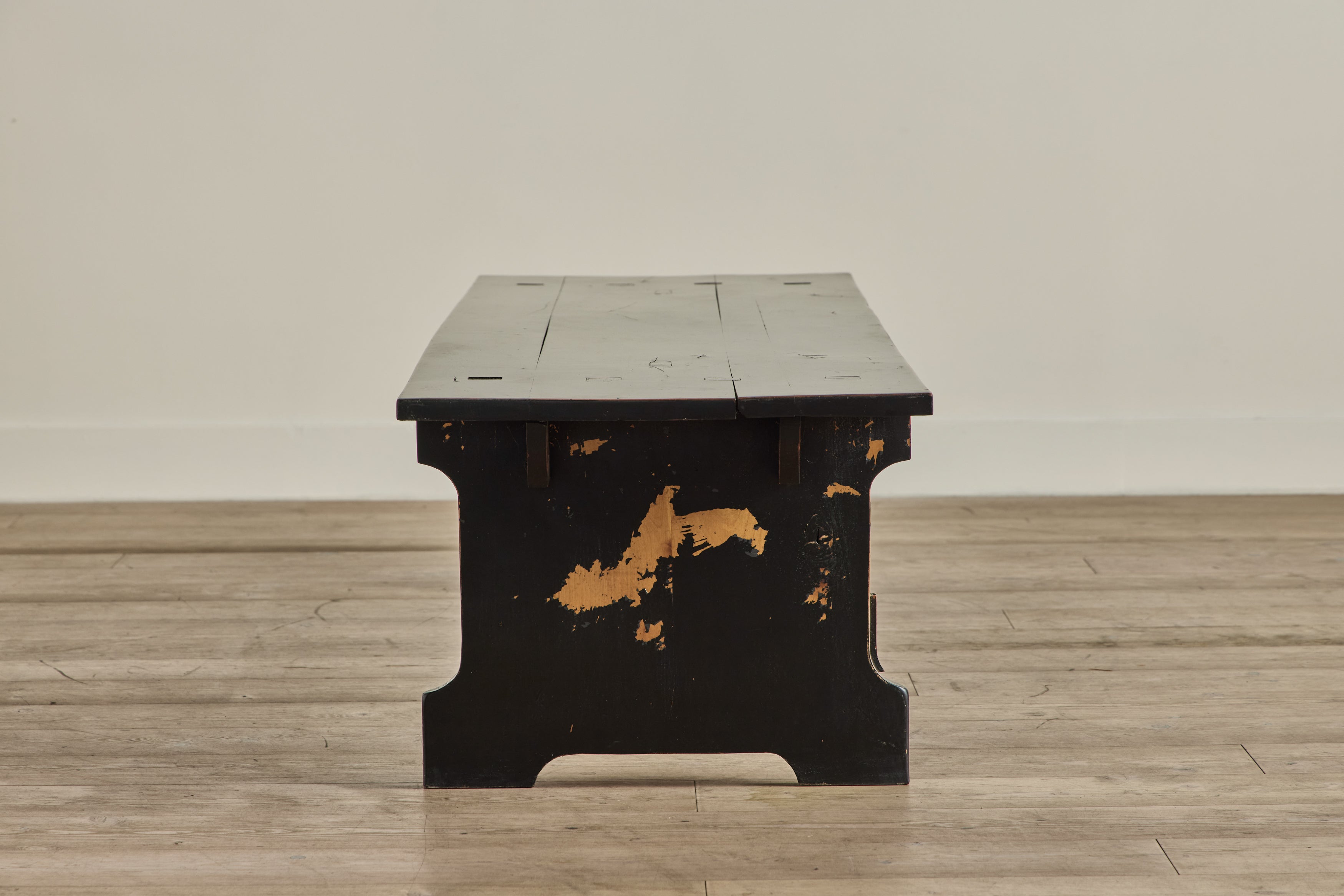 Long Painted Coffee Table
