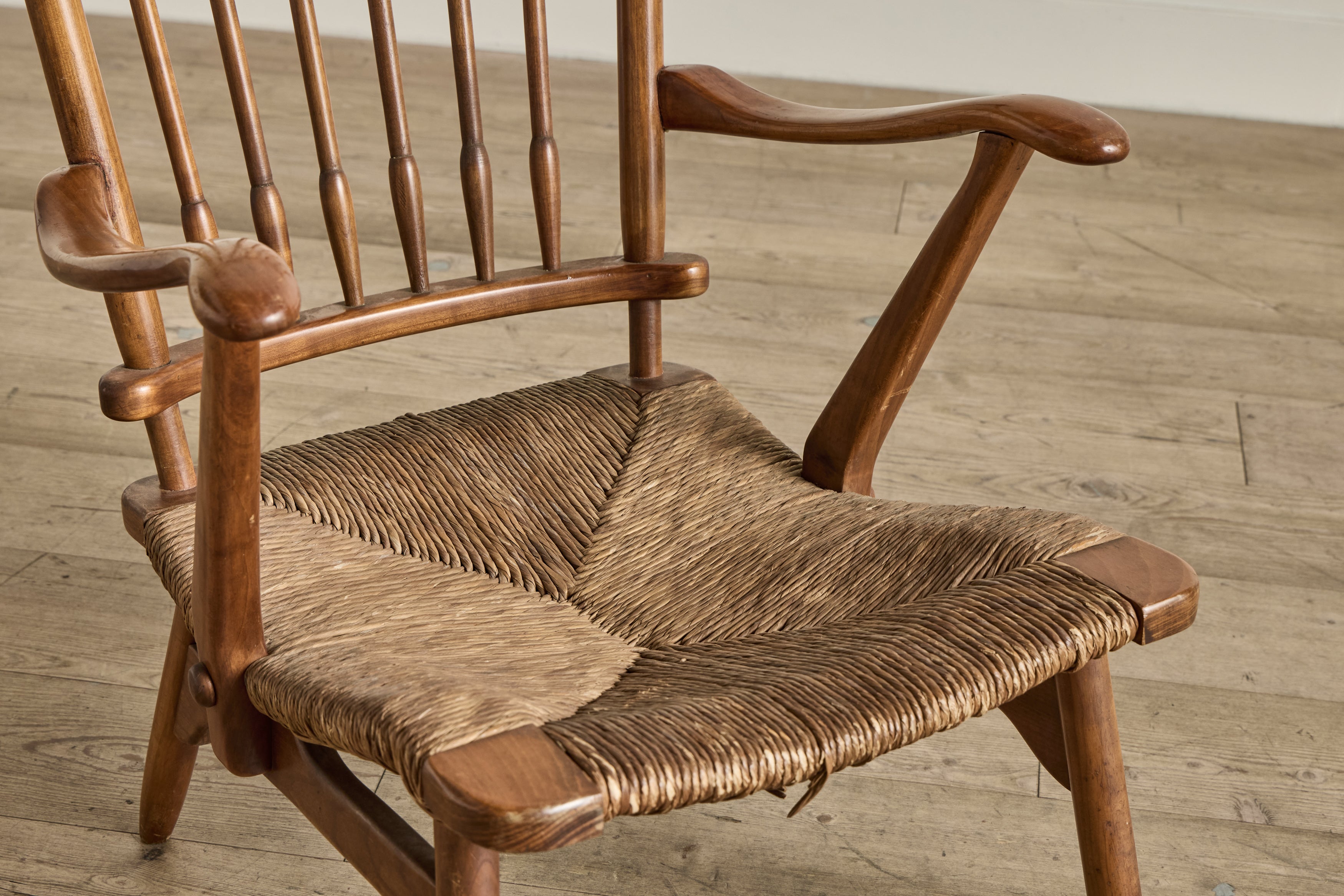 Pair of Dutch Spindle Chairs